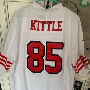 Kittle football jersey